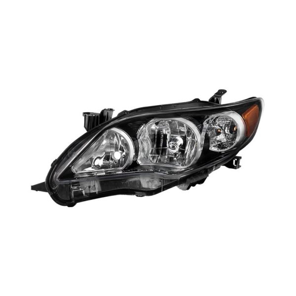 Spyder® - Driver Side Black Factory Style Headlight, Toyota Corolla