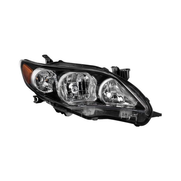 Spyder® - Passenger Side Black Factory Style Headlight, Toyota Corolla