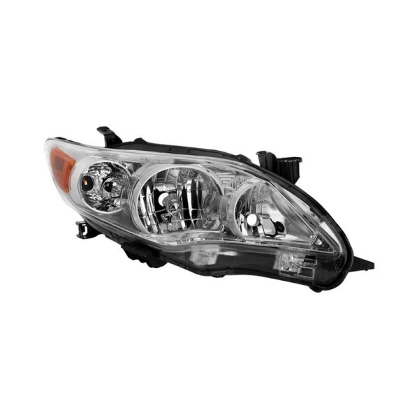Spyder® - Passenger Side Chrome Factory Style Headlight, Toyota Corolla