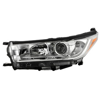 Spyder® - Driver Side Chrome Factory Style Projector Headlight