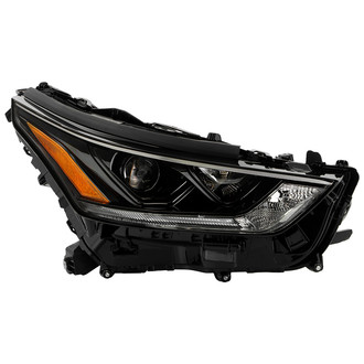 Spyder® - Passenger Side Black Factory Style Projector LED Headlight