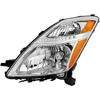 Spyder® - Driver Side Chrome Factory Style Headlight
