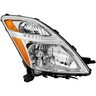 Spyder® - Passenger Side Chrome Factory Style Headlight