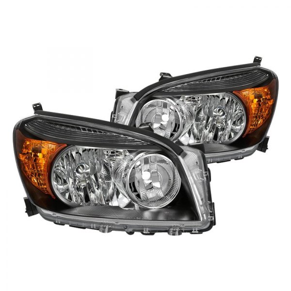 Spyder® - Black Factory Style Headlights, Toyota RAV4