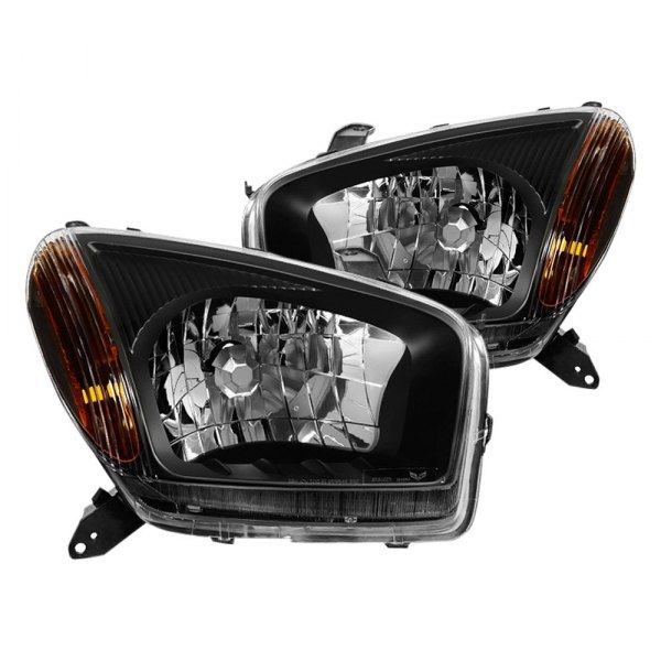 Spyder® - Black Euro Headlights, Toyota RAV4