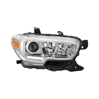 Spyder® - Passenger Side Chrome Factory Style Projector Headlight