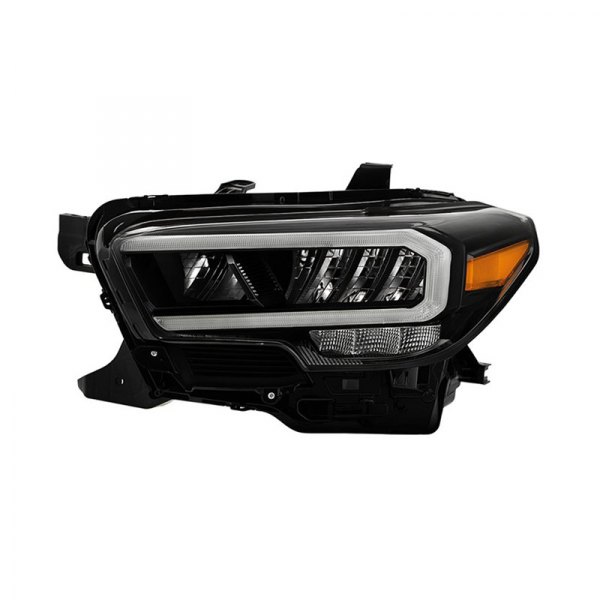 Spyder® - Driver Side Black Factory Style Light Tube LED Headlight