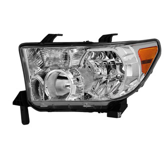 Spyder® - Driver Side Chrome Factory Style Headlight