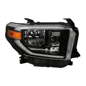Spyder® - Passenger Side Black Factory Style LED Headlight with DRL