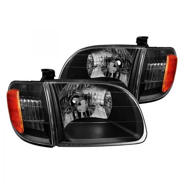 Spyder® - Black Factory Style Headlights, Toyota Tundra