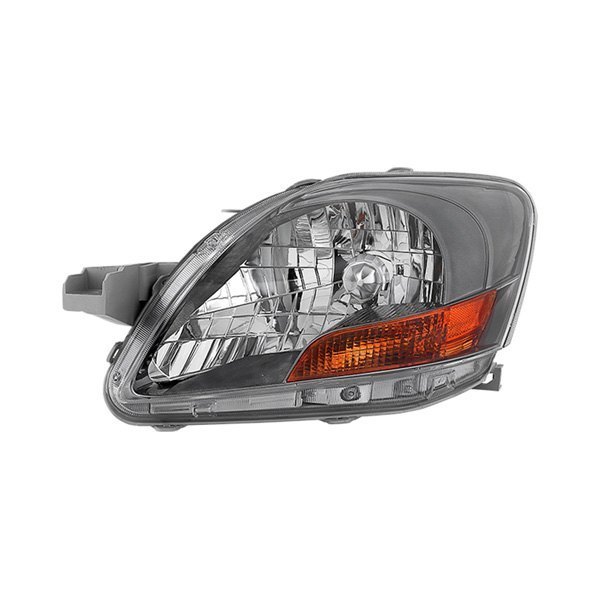 Spyder® - Driver Side Chrome Factory Style Headlight, Toyota Yaris