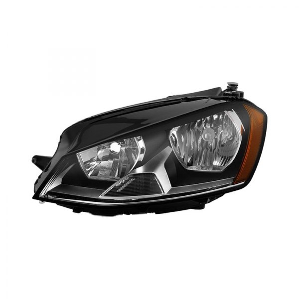 Spyder® - Driver Side Black Factory Style Headlight, Volkswagen Golf