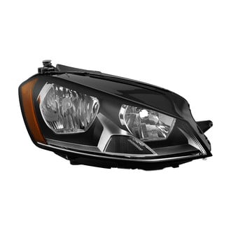 Spyder® - Passenger Side Black Factory Style Headlight