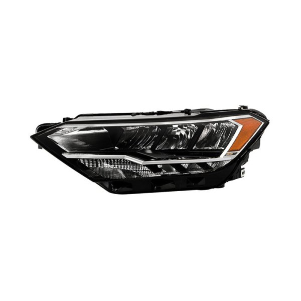 Spyder® - Driver Side Black Factory Style LED Headlight with DRL