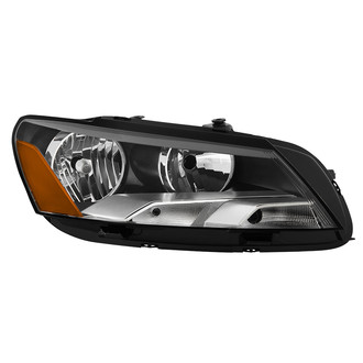 Spyder® - Passenger Side Black Factory Style Headlight