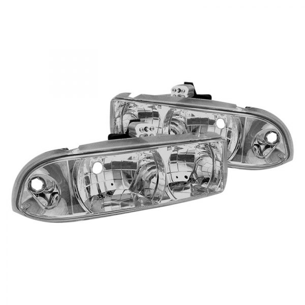Spyder® - Chrome Euro Headlights