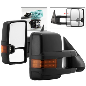 Spyder® - Driver and Passenger Side Power Towing Mirrors (Heated)