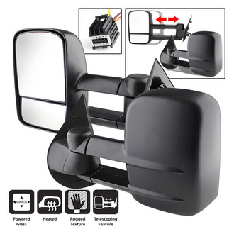 Spyder® - Driver and Passenger Side Power Towing Mirrors (Heated)