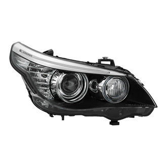 Spyder® - Passenger Side Black/Chrome Factory Style Projector Headlight