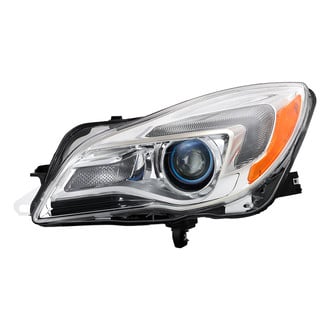 Spyder® - Driver Side Chrome Factory Style Projector Headlight