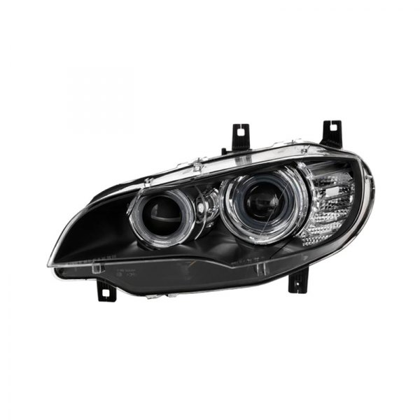 Spyder® - Driver Side Black Factory Style Projector Headlight, BMW X6