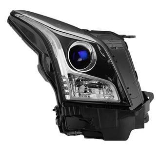 Spyder® - Passenger Side Black/Chrome Factory Style Projector Headlight