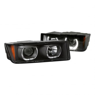 2002 chevy avalanche halo headlights