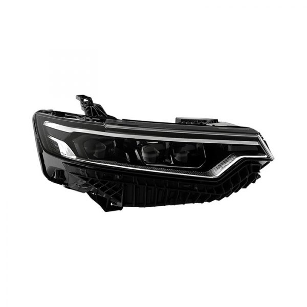 Spyder® - Passenger Side Black/Chrome Factory Style Projector LED Headlight