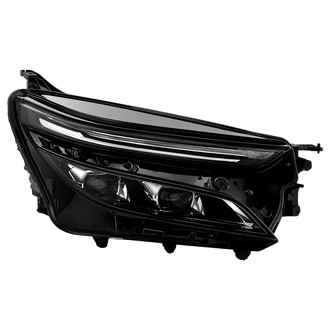 Spyder® - Passenger Side Black Factory Style Projector LED Headlight with Switchback DRL