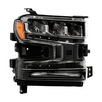 Spyder® - Passenger Side Black Factory Style LED Headlight