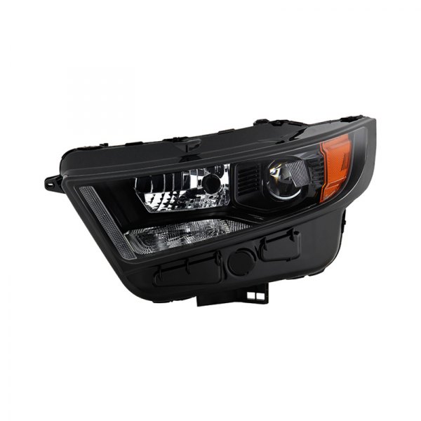 Spyder® - Driver Side Black Factory Style Projector Headlight, Ford Edge