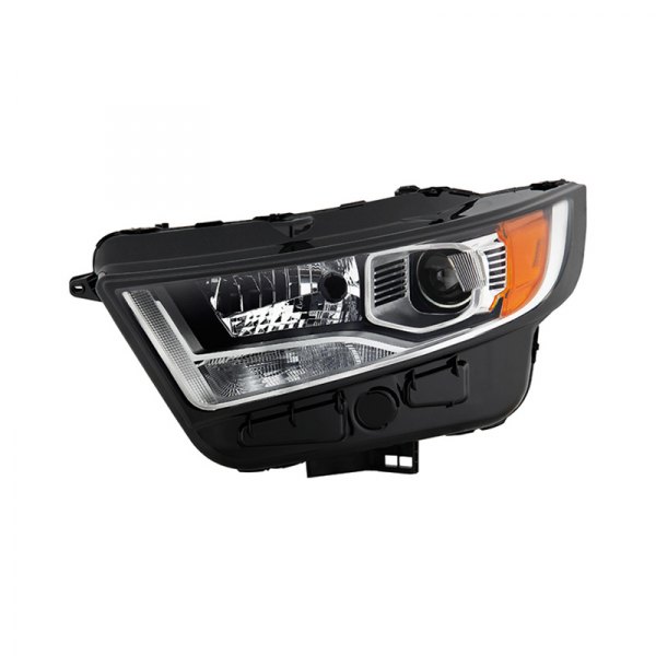 Spyder® - Driver Side Chrome Factory Style Projector Headlight, Ford Edge