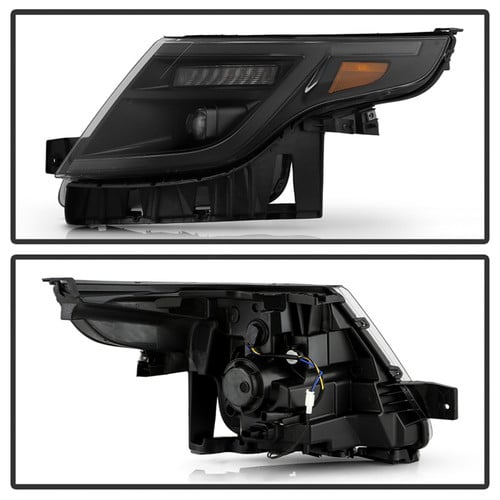 Spyder® PRO-JH-FEXP11-LB-BK - Driver and Passenger Side Black