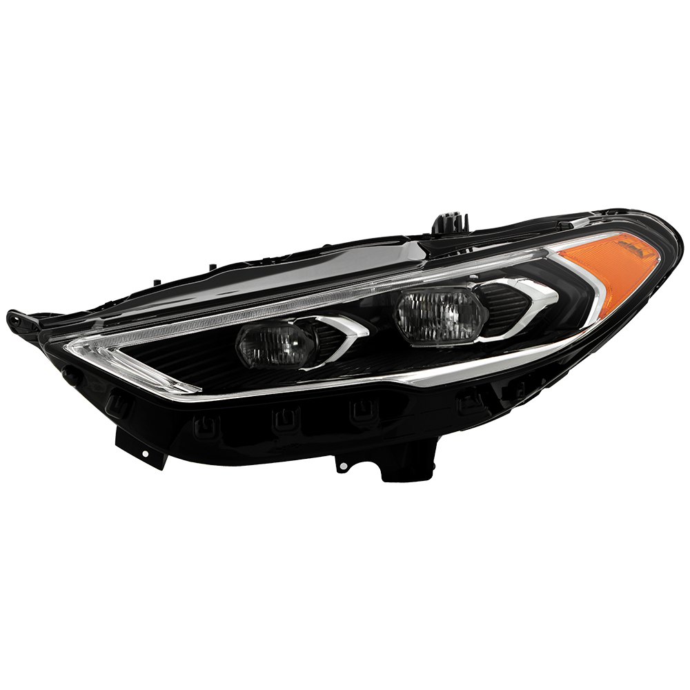 Spyder® PRO-JH-FFUS17-FLED-OE-L - Driver Side Black Factory Style Projector  LED Headlight, image size:1000x1000