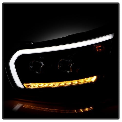 Spyder® PRO-JH-FTSIT15-LB-BK - Driver and Passenger Side Black LED
