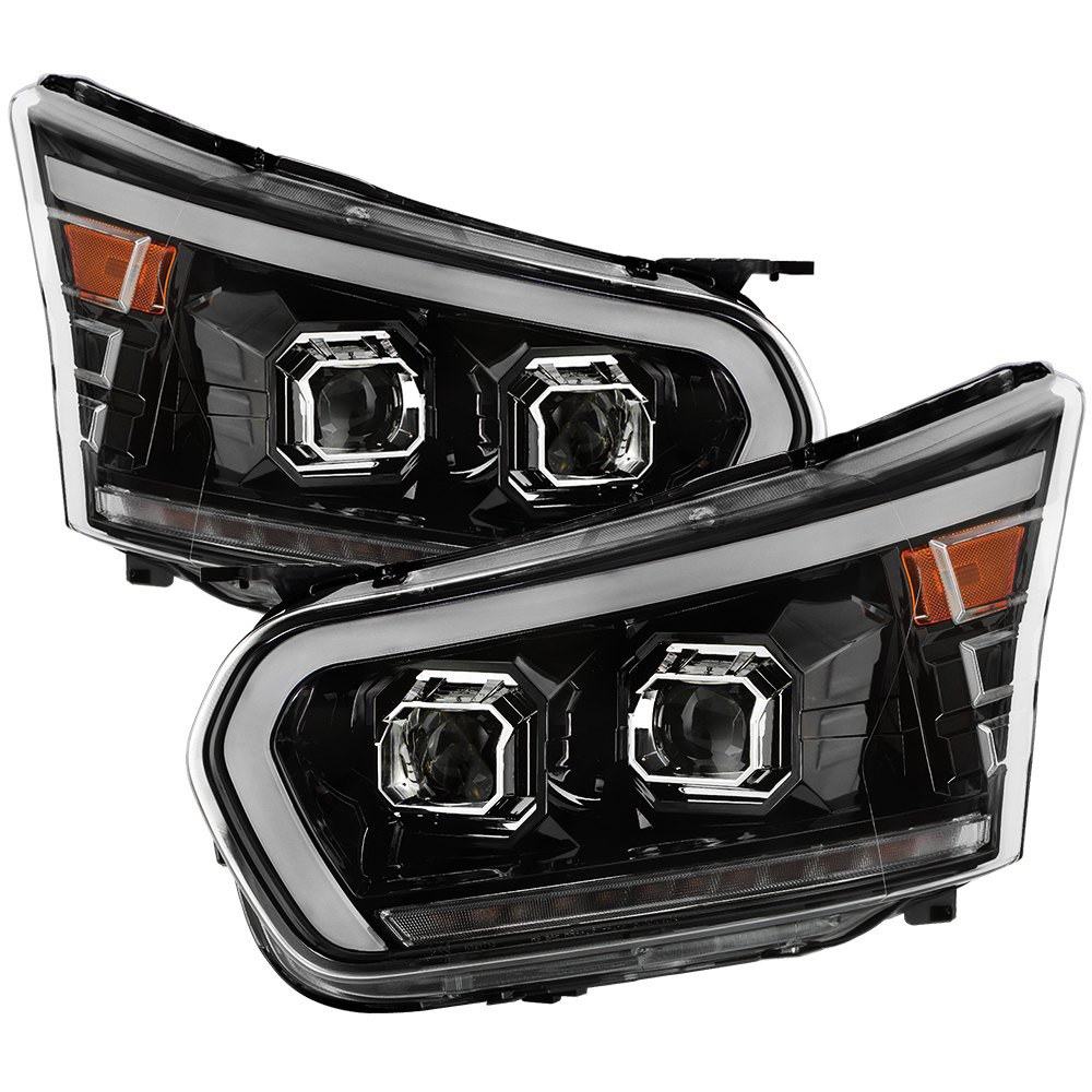 Spyder® PRO-JH-FTSIT15-LB-BK - Driver and Passenger Side Black LED
