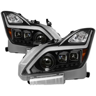 Spyder® PRO-JH-IG3708-2D-LB-BK - Driver and Passenger Side Black