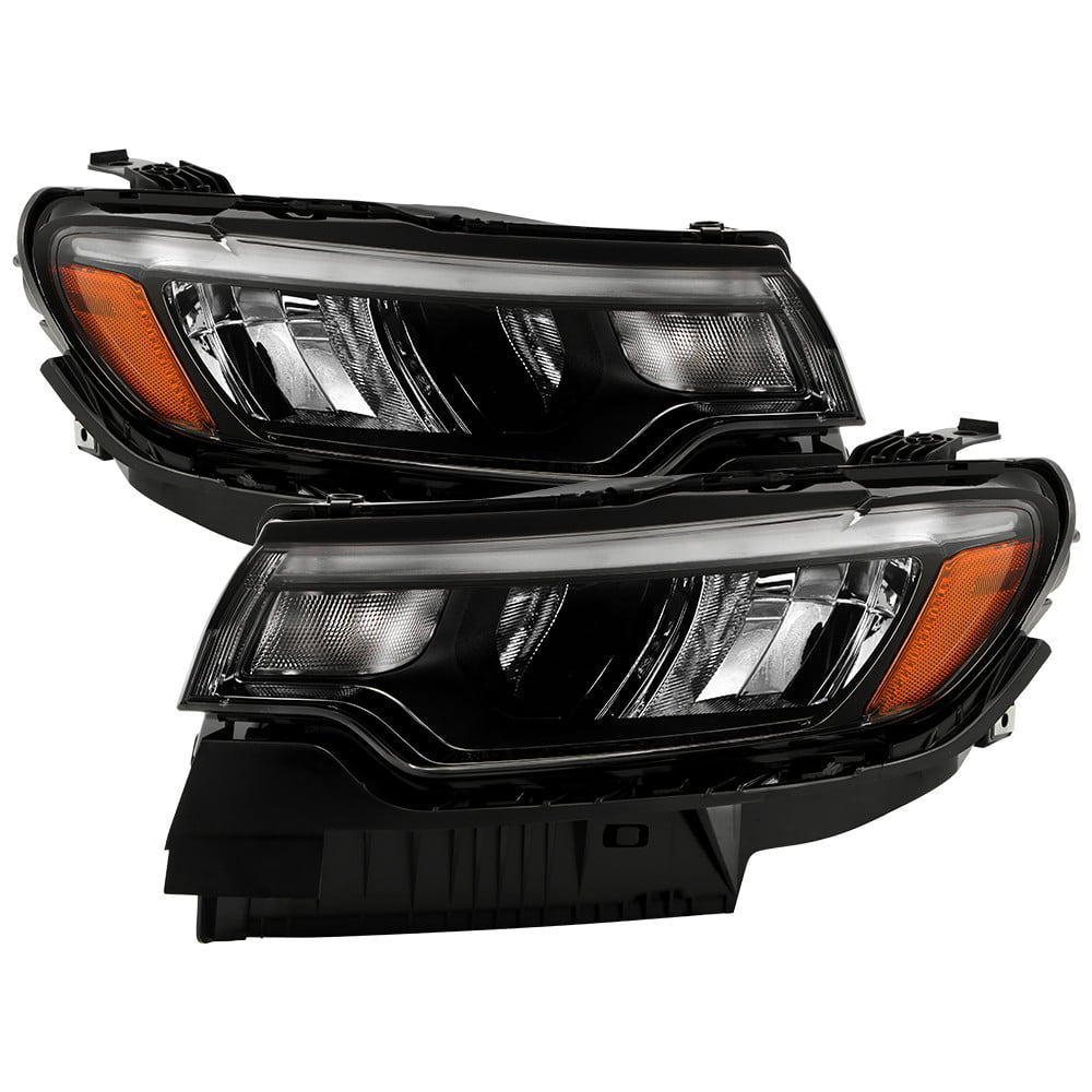 Spyder® PRO-JH-JCOM22-OEP-LED-BK - Driver and Passenger Side Black