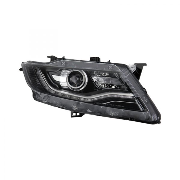 Spyder® - Passenger Side Black Factory Style Projector Headlight, Lincoln MKX