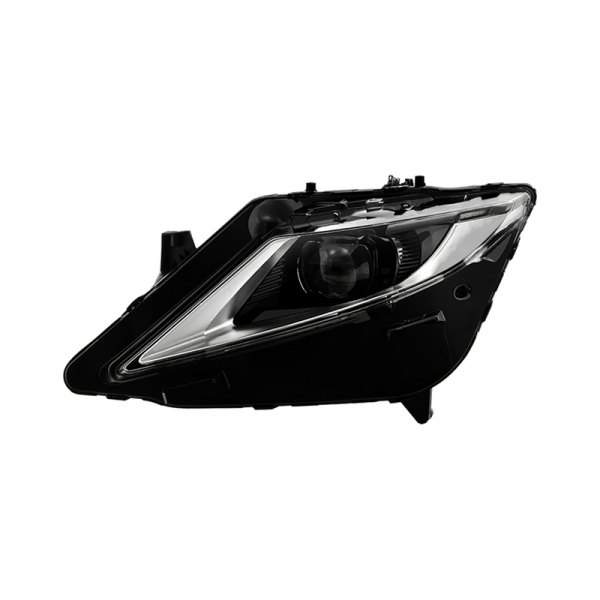 Spyder® - Driver Side Black/Chrome Factory Style Projector LED Headlight