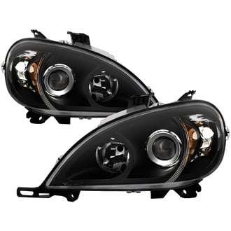 Spyder® - Driver and Passenger Side Black Projector Headlights