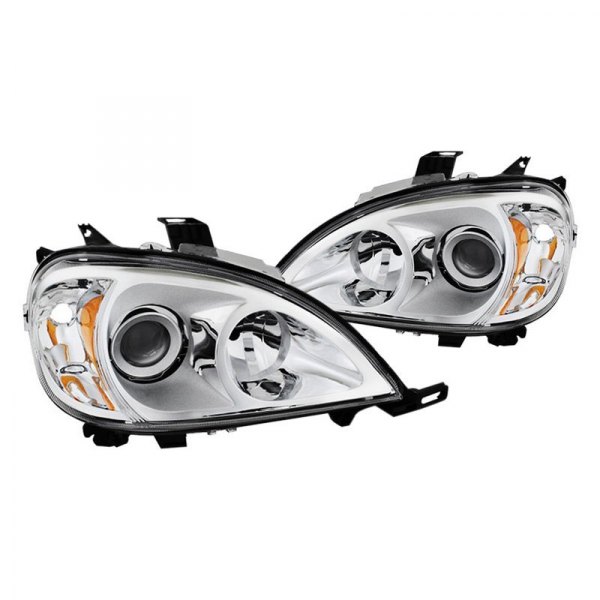 Spyder® - Chrome Projector Headlights, Mercedes M Class