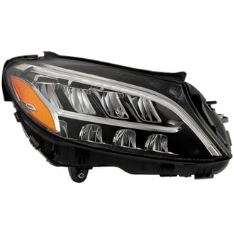 Spyder® - Passenger Side Black Factory Style Projector LED Headlight