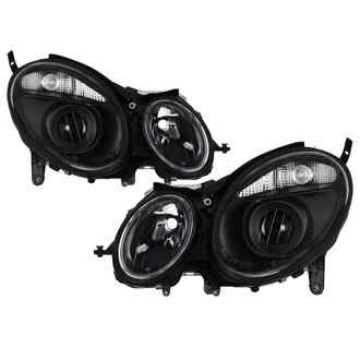 Spyder® - Driver and Passenger Side Black Projector Headlights