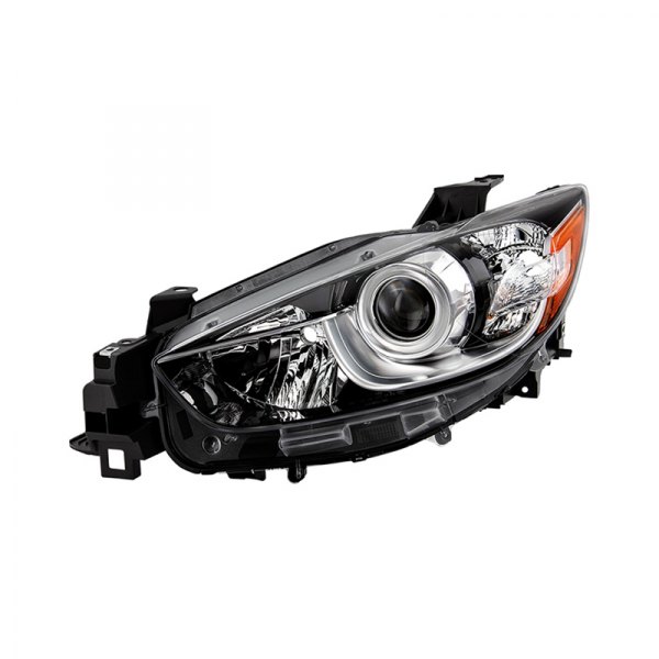 Spyder® - Driver Side Black Factory Style Projector Headlight, Mazda CX-5