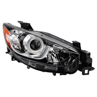 Spyder® - Passenger Side Black Factory Style Projector Headlight