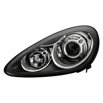 Spyder® - Black Factory Style Projector Headlight with 4-LED DRL