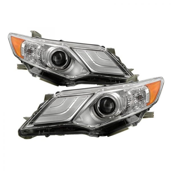 Spyder® - Chrome Projector Headlights with LED DRL