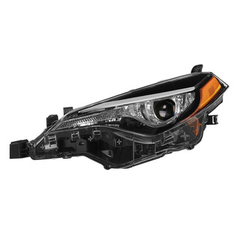 Spyder® - Driver Side Black Factory Style Projector LED Headlight