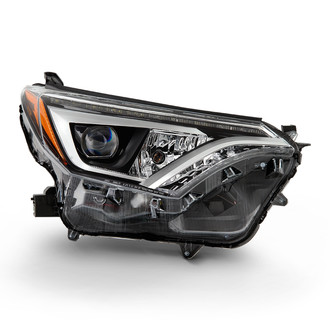 Spyder® - Passenger Side Black Factory Style Projector LED Headlight